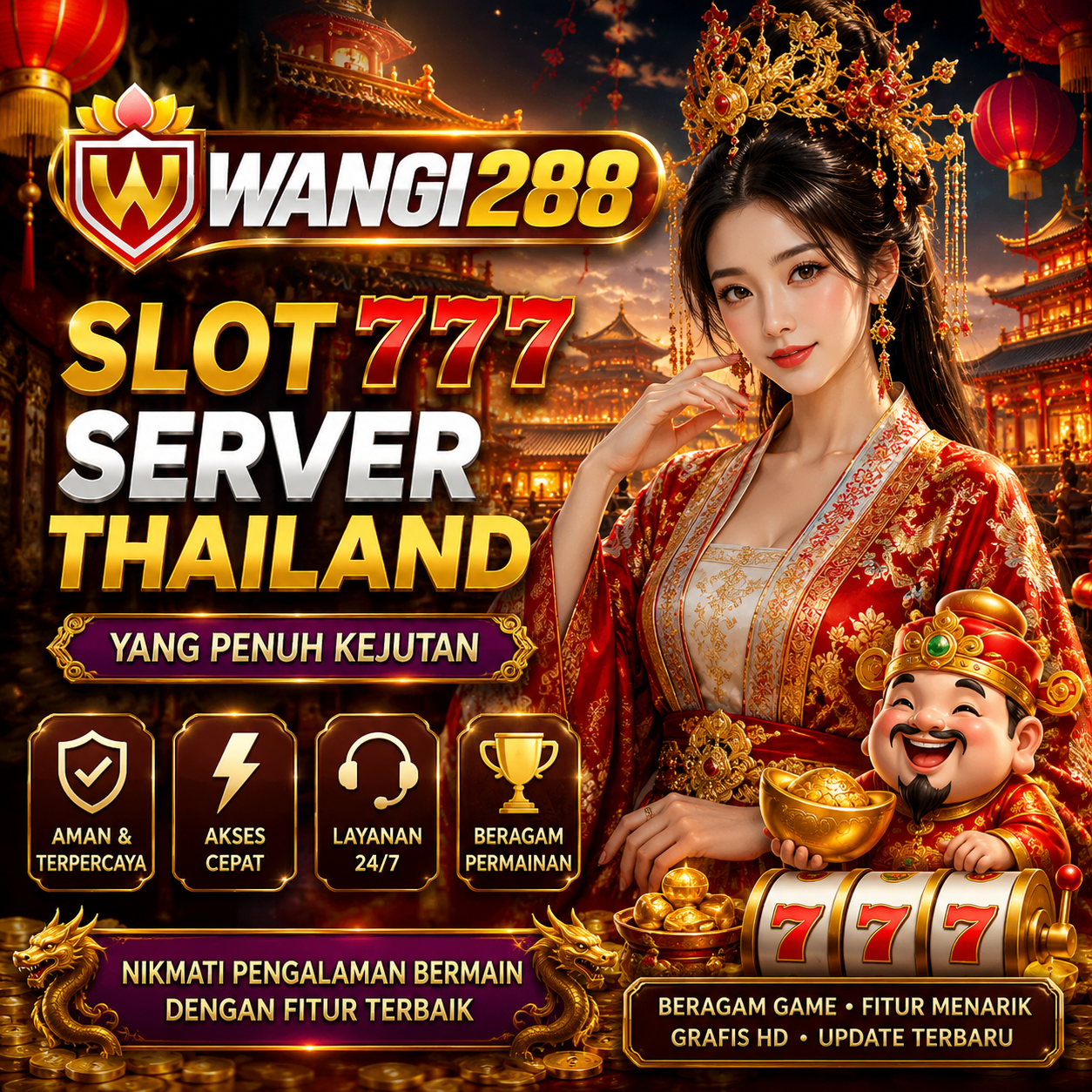 Wangi288 | Link Resmi Slot 777 Server Thailand Yang Penuh Kejutan